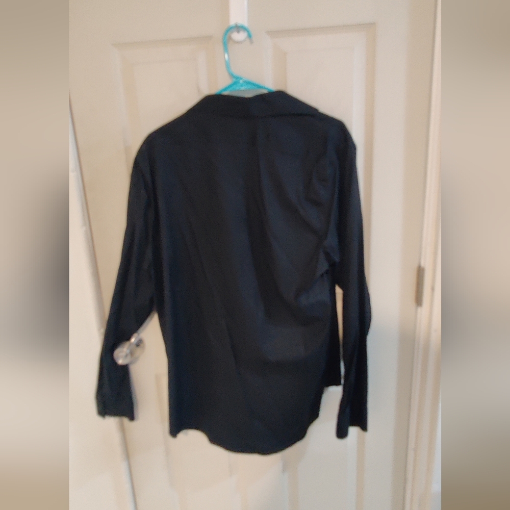Calvin Klein Black Men's Button Shirt Size XL - Picture 2 of 4